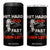 Baseball Lover 4 in 1 Can Cooler Tumbler Hit Hard Run Fast Turn Left Softball Fan TS02 One Size: 16 oz Black Print Your Wear
