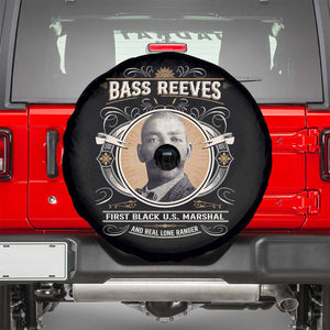 Bass Reeves First Black US Marshal And Real Lone Ranger Spare Tire Cover African American Cowboy TS11 Black Print Your Wear