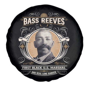 Bass Reeves First Black US Marshal And Real Lone Ranger Spare Tire Cover African American Cowboy TS11 Print Your Wear