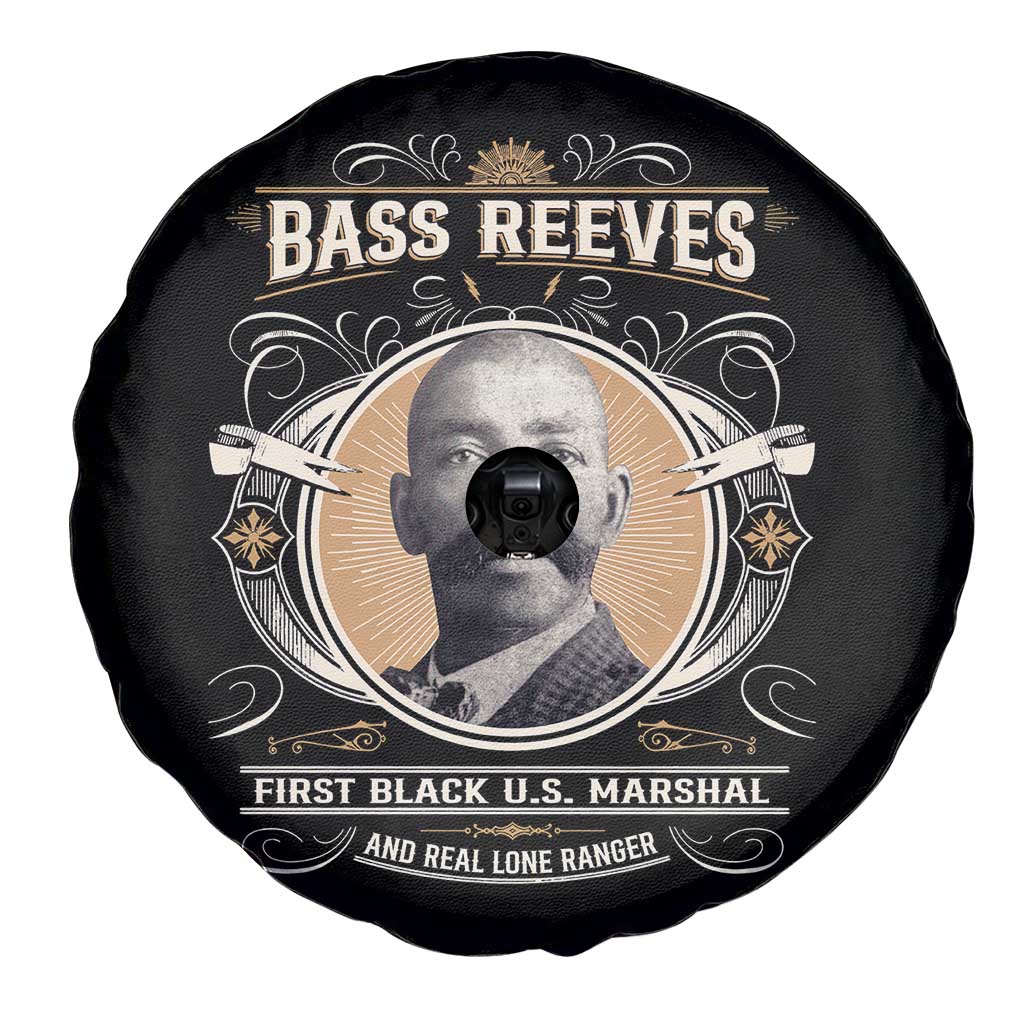 Bass Reeves First Black US Marshal And Real Lone Ranger Spare Tire Cover African American Cowboy TS11 Print Your Wear