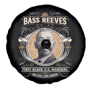 Bass Reeves First Black US Marshal And Real Lone Ranger Spare Tire Cover African American Cowboy TS11 Print Your Wear