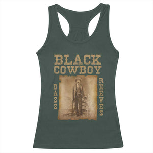 Bass Reeves Racerback Tank Top Black Cowboy Western Legend Vintage TS02 Dark Forest Green Print Your Wear