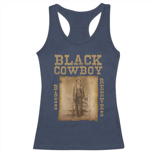 Bass Reeves Racerback Tank Top Black Cowboy Western Legend Vintage TS02 Navy Print Your Wear