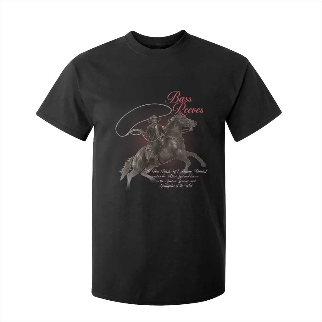 Bass Reeves T Shirt For Kid African American Cowboy Marshal Black History Month TS11 Black Print Your Wear
