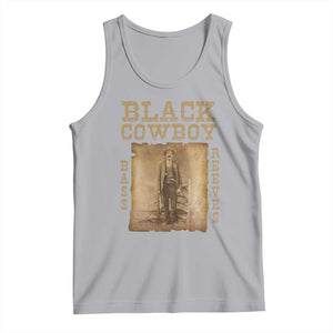 Bass Reeves Tank Top Black Cowboy Western Legend Vintage TS02 Athletic Heather Print Your Wear