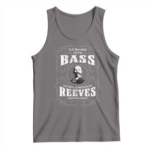 Bass Reeves Tank Top US Marshal 1875 The Real Lone Ranger American Legend TS11 Deep Heather Print Your Wear