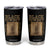 Bass Reeves Tumbler Cup Black Cowboy Western Legend Vintage TS02 Black Print Your Wear