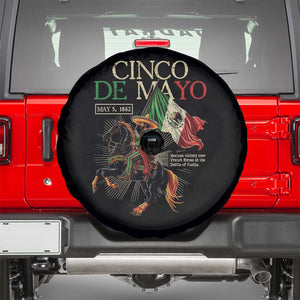 Battle of Puebla Cinco De Mayo Spare Tire Cover May 5 1862 Mexican History TS10 Black Print Your Wear