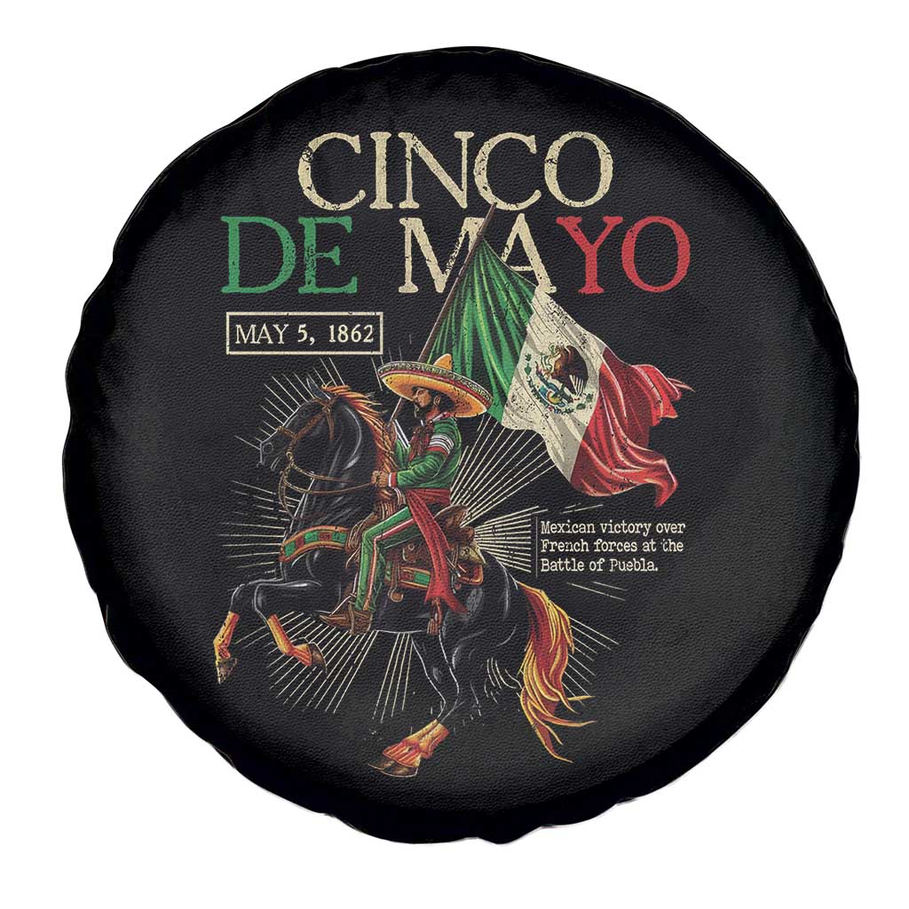 Battle of Puebla Cinco De Mayo Spare Tire Cover May 5 1862 Mexican History TS10 Print Your Wear
