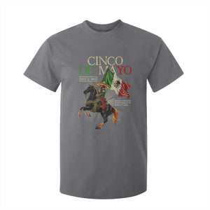 Battle of Puebla Cinco De Mayo T Shirt For Kid May 5 1862 Mexican History TS10 Charcoal Print Your Wear