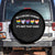 Be A Decent Human It's Not That Hard Spare Tire Cover LGBT Heart Retro Human Rights TS10 No hole Black Print Your Wear