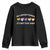 Be A Decent Human It's Not That Hard Youth Sweatshirt LGBT Heart Retro Human Rights TS10 Black Print Your Wear