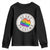 Be Gay Do Crime Rainbow Chameleon LGBTQ Pride Flag Youth Sweatshirt TS10 Black Print Your Wear