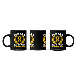 Bead Tug O War Champion Coffee Mug Funny Sarcastic Saying Weird Gag Gift TS10 Print Your Wear