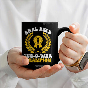 Bead Tug O War Champion Coffee Mug Funny Sarcastic Saying Weird Gag Gift TS10 Print Your Wear
