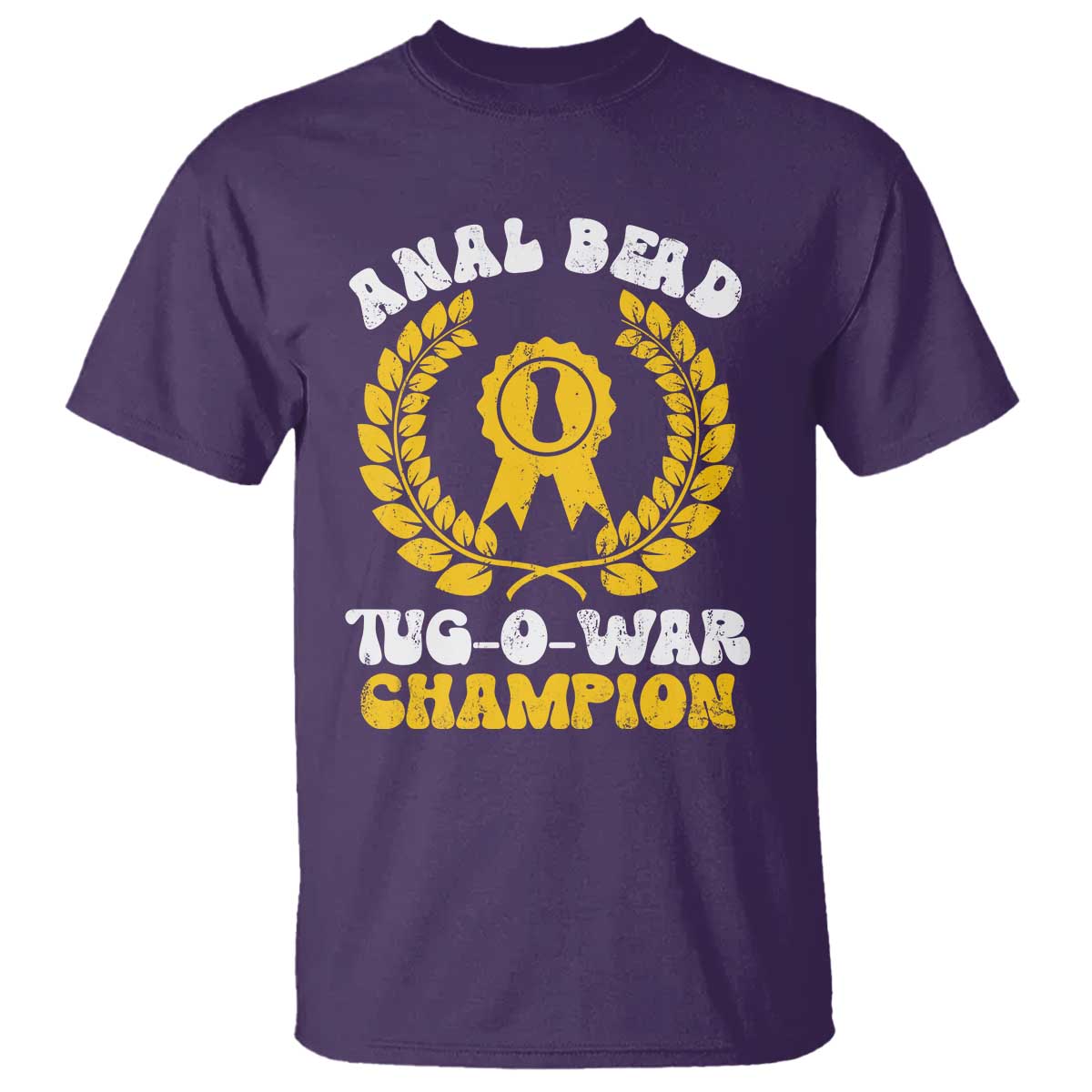 Bead Tug O War Champion T Shirt Funny Sarcastic Saying Weird Gag Gift TS10 Purple Print Your Wear
