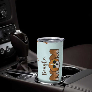 Beagle Dog Mom Tumbler Cup Funny Dog Lover Mothers Day Gifts TB10 Print Your Wear