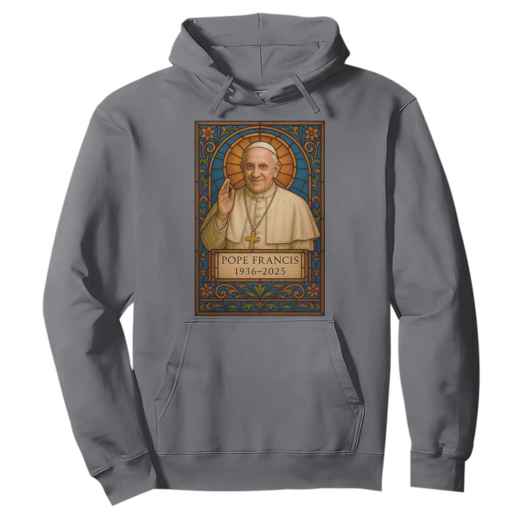 Beloved Pope Francis Hoodie 1936-2025 Memorial TS02 Charcoal Print Your Wear