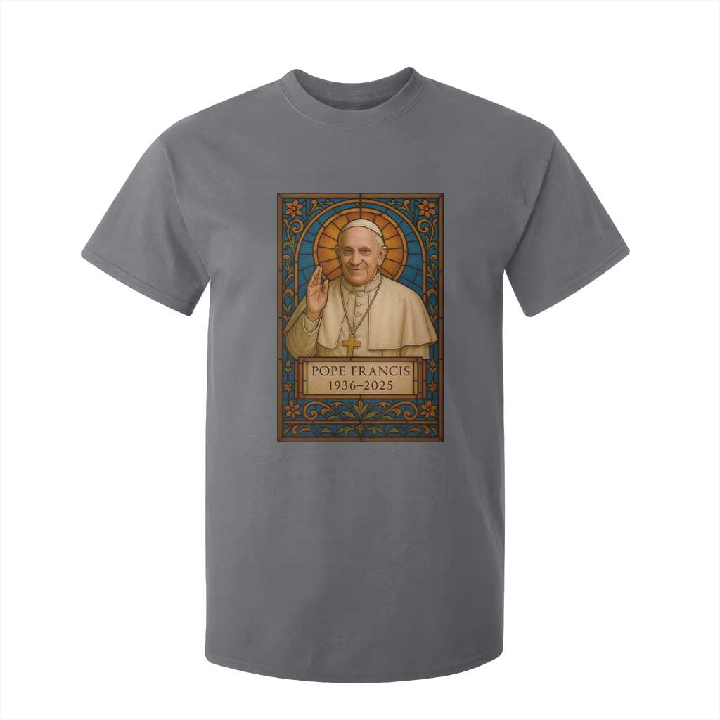 Beloved Pope Francis T Shirt For Kid 1936-2025 Memorial TS02 Charcoal Print Your Wear