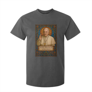 Beloved Pope Francis T Shirt For Kid 1936-2025 Memorial TS02 Dark Heather Print Your Wear