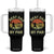 Best Dad By Par Disc Golf Tumbler With Handle American Camouflage Flag TS10 One Size: 40 oz Black Print Your Wear