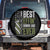 Best Effin Bonus Dad Ever Spare Tire Cover Step Dad Gun American Flag TS10 No hole Black Print Your Wear