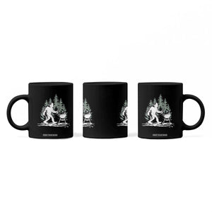 Bigfoot BBQ Coffee Mug Funny Sasquatch Barbecue Dad Grill Gift TS10 Print Your Wear