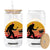 Bigfoot BBQ Glass Can Funny Barbecue Sasquatch Lovers Dad Grill Gift TS10 Black Print Your Wear