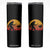 Bigfoot BBQ Skinny Tumbler Funny Barbecue Sasquatch Lovers Dad Grill Gift TS10 Black Print Your Wear