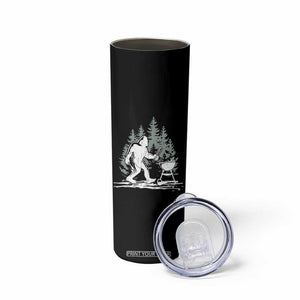 Bigfoot BBQ Skinny Tumbler Funny Sasquatch Barbecue Dad Grill Gift TS10 Print Your Wear