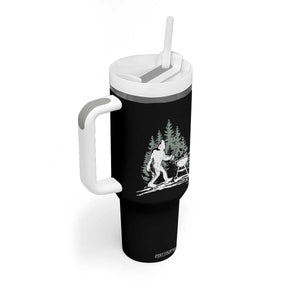 Bigfoot BBQ Tumbler With Handle Funny Sasquatch Barbecue Dad Grill Gift TS10 Print Your Wear