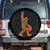 Bigfoot Heart Valentines Day Spare Tire Cover Boys Men Kids Love Sasquatch Lovers TS10 No hole Black Print Your Wear