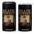 Bill Pickett 4 in 1 Can Cooler Tumbler Black Cowboy Western Legend Vintage TS02 One Size: 16 oz Black Print Your Wear