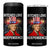 Bitches Love Independence 4 in 1 Can Cooler Tumbler Thomas Jefferson Funny 4th Of July TS10 One Size: 16 oz Black Print Your Wear
