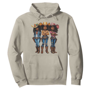 Black African American Cowgirl Baby Western Country Texas Hoodie TS11 Sand Print Your Wear