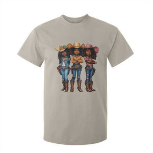 Black African American Cowgirl Baby Western Country Texas T Shirt For Kid TS11 Sand Print Your Wear
