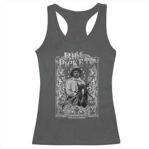 Black Cowboy Bill Pickett Racerback Tank Top African American Cowboy History TS11 Dark Heather Print Your Wear