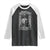 Black Cowboy Bill Pickett Raglan Shirt African American Cowboy History TS11 Black White Print Your Wear