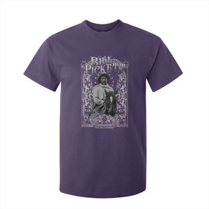 Black Cowboy Bill Pickett T Shirt For Kid African American Cowboy History TS11 Purple Print Your Wear