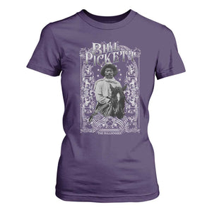 Black Cowboy Bill Pickett T Shirt For Women African American Cowboy History TS11 Purple Print Your Wear