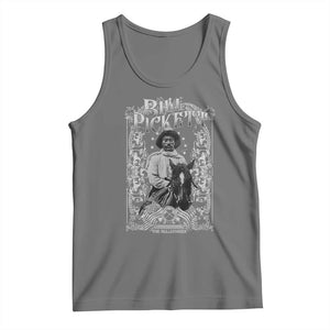 Black Cowboy Bill Pickett Tank Top African American Cowboy History TS11 Black Heather Print Your Wear