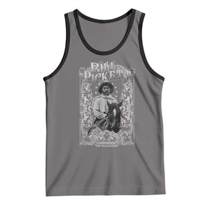 Black Cowboy Bill Pickett Tank Top African American Cowboy History TS11 Deep Heather Black Print Your Wear