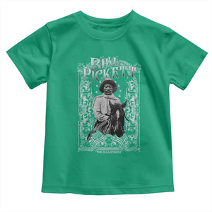 Black Cowboy Bill Pickett Toddler T Shirt African American Cowboy History TS11 Irish Green Print Your Wear