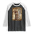 Black Cowboy Isom Dart Raglan Shirt African American Cowboys Black History TS10 Black White Print Your Wear