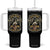 Black Cowboy Nat Love Tumbler With Handle Deadwood Dick African American Cowboy TS11 One Size: 40 oz Black Print Your Wear