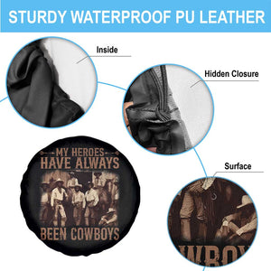 Black Cowboys Spare Tire Cover Western Rodeo Melanin Black History Texas Men TS10 Print Your Wear