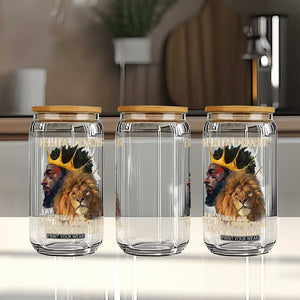 Black Father Glass Can I Am Who I Am Your Approval Isn't Needed African American Dad TS11 Print Your Wear