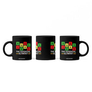 Black Father The Essential Element Coffee Mug Father's Day Juneteenth Chemistry Periodic Table TS11 Print Your Wear