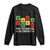 Black Father The Essential Element Long Sleeve Shirt Father's Day Juneteenth Chemistry Periodic Table TS11 Black Print Your Wear