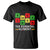 Black Father The Essential Element T Shirt Father's Day Juneteenth Chemistry Periodic Table TS11 Black Print Your Wear